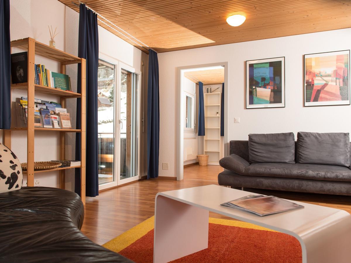 Ferienwohnung Gaestehaus Fuerlauwi Meien Exteriör bild