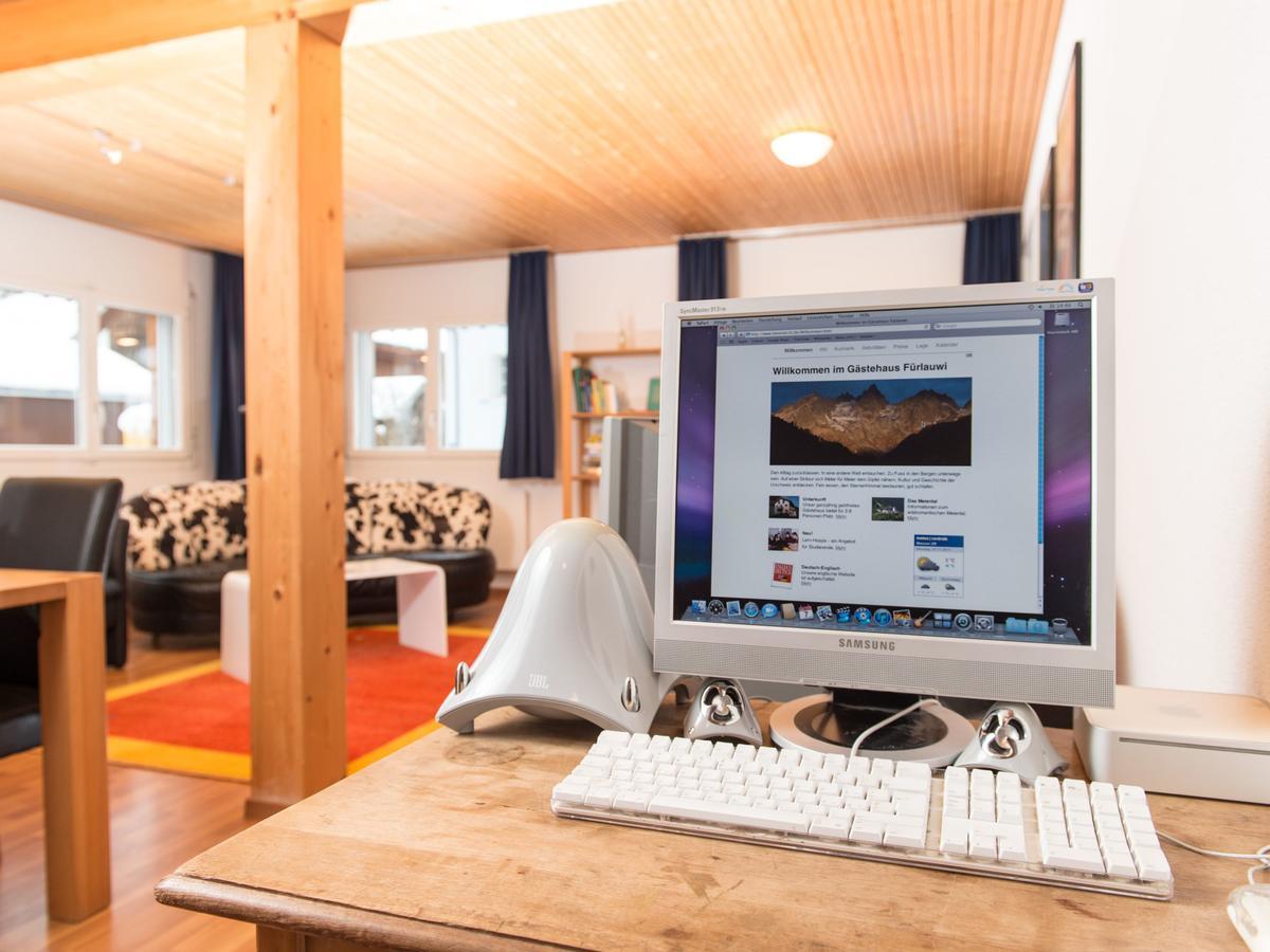 Ferienwohnung Gaestehaus Fuerlauwi Meien Exteriör bild